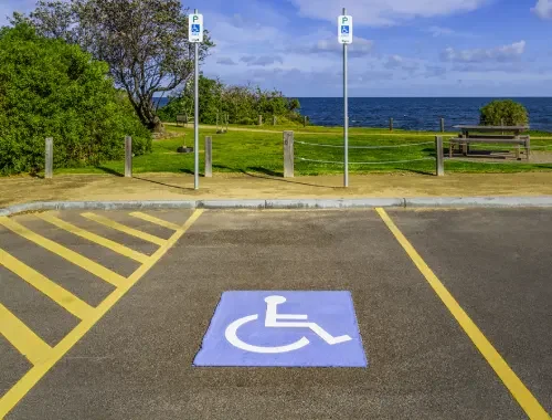 Line marking services in Hobart for faded car parks, warehouses, factories, and schools